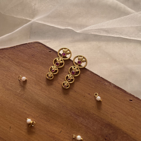 Padma Gold Earring