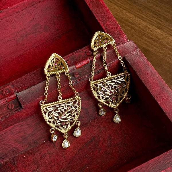 Mahira Long Chain Earrings