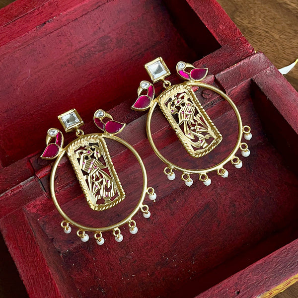 Akasha Statement Dangler Earrings